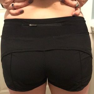 Black Lulu Shorts